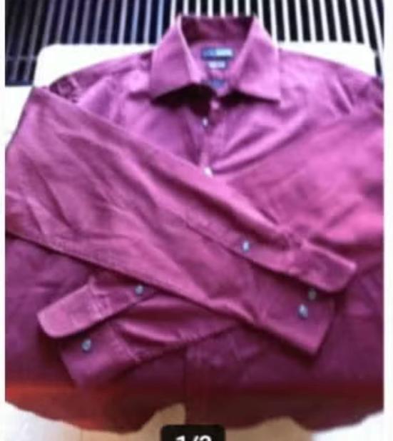 Heren overhemd Charles Vögele maat L Brique kleur., Kleding | Heren, Overhemden, Charles Vögele, Paars, Ophalen of Verzenden, Zo goed als nieuw