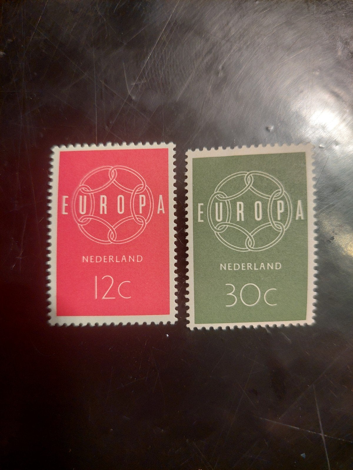 Postzegels Nederland 1959 Nvph 727-728 ongebruikt., Verzenden, Na 1940, Postfris