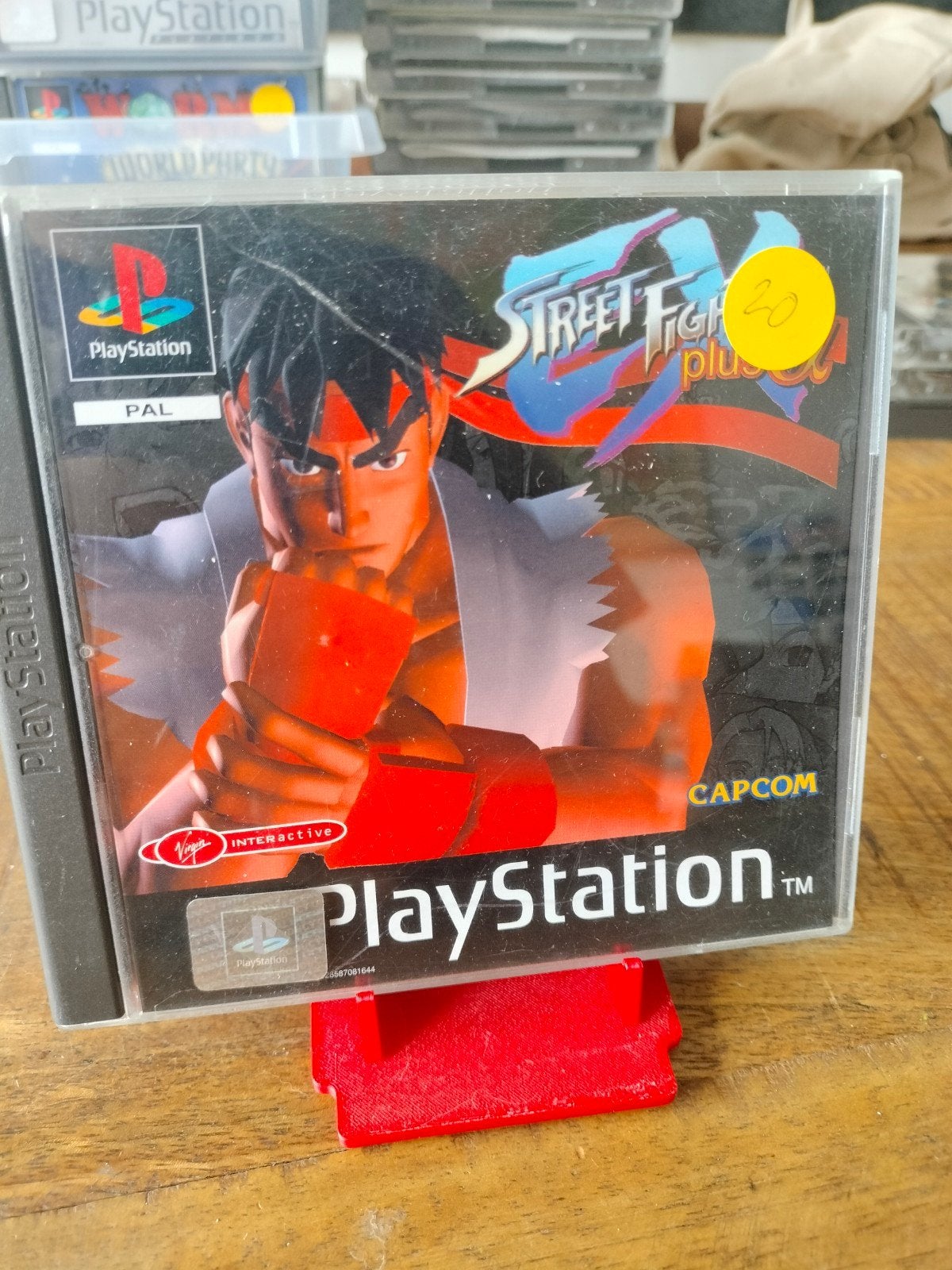Street Fighter Plus Alpha - PlayStation 1 (PS1), Spelcomputers en Games, Games | Sony PlayStation 1, Gebruikt, Vechten, 2 spelers