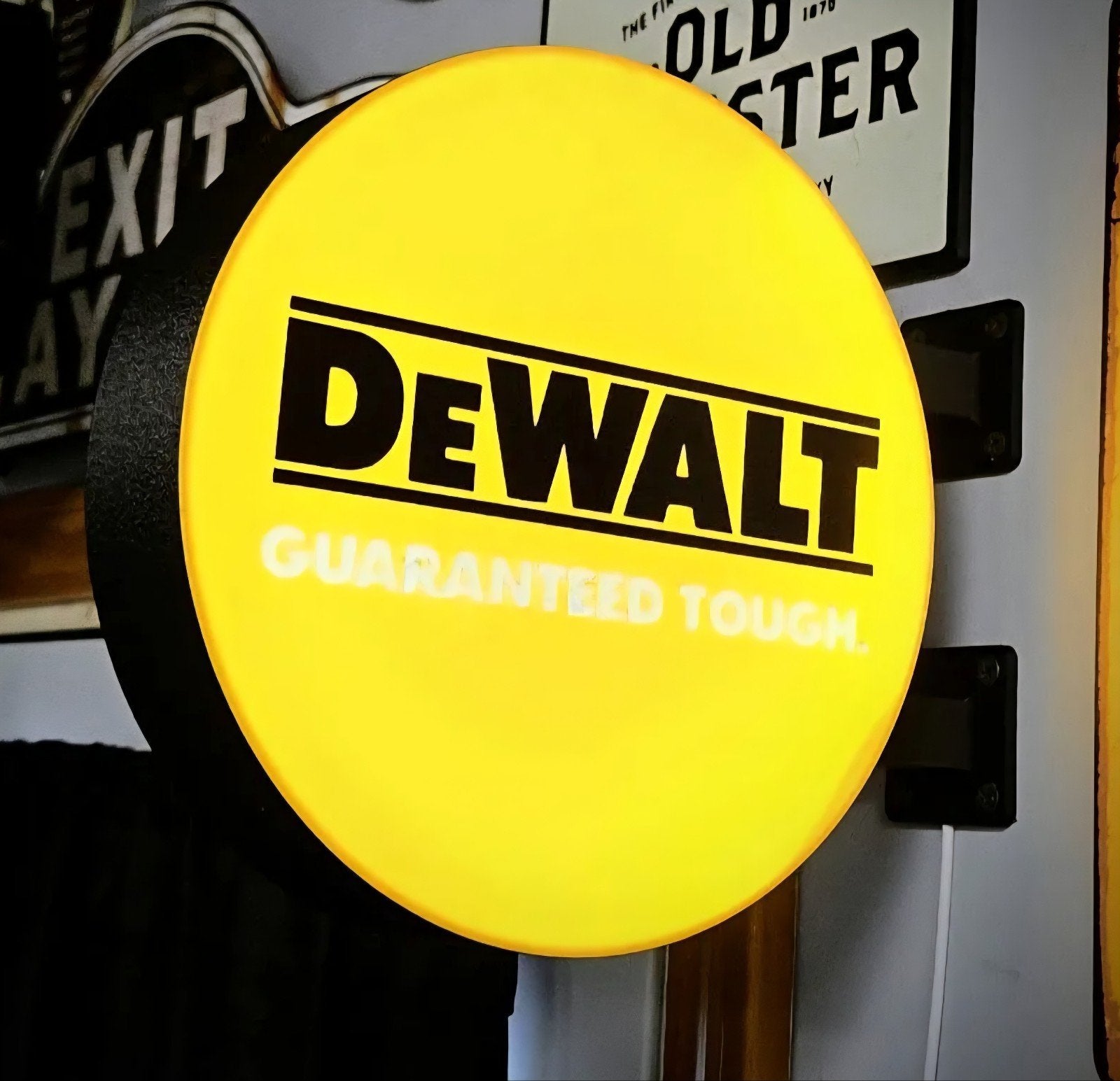 Dubbelzijdige DeWalt LED Lichtbak Ø30cm, Ophalen of Verzenden