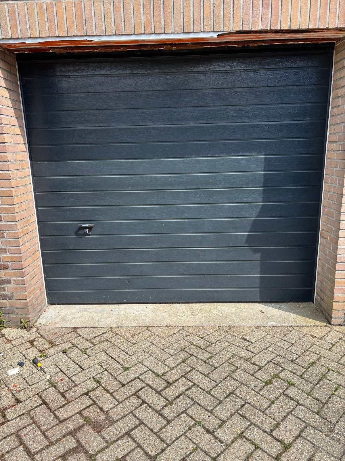 Novoferm automatische garagedeur sectionaaldeur, Ophalen, Gebruikt, Garagedeur, 120 cm of meer