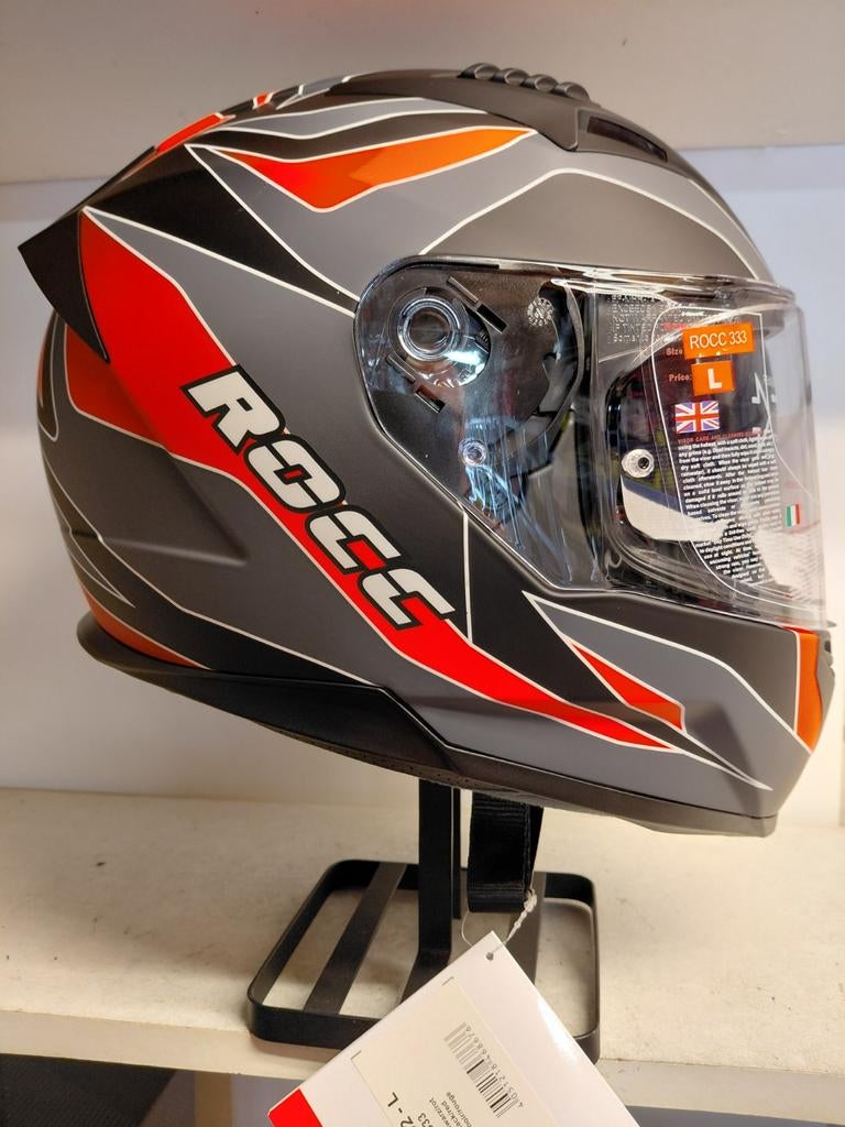 Nieuwe ROCC helm met zonnevizier maat L en XL op voorraad, Dames, Ophalen of Verzenden, Integraalhelm, L