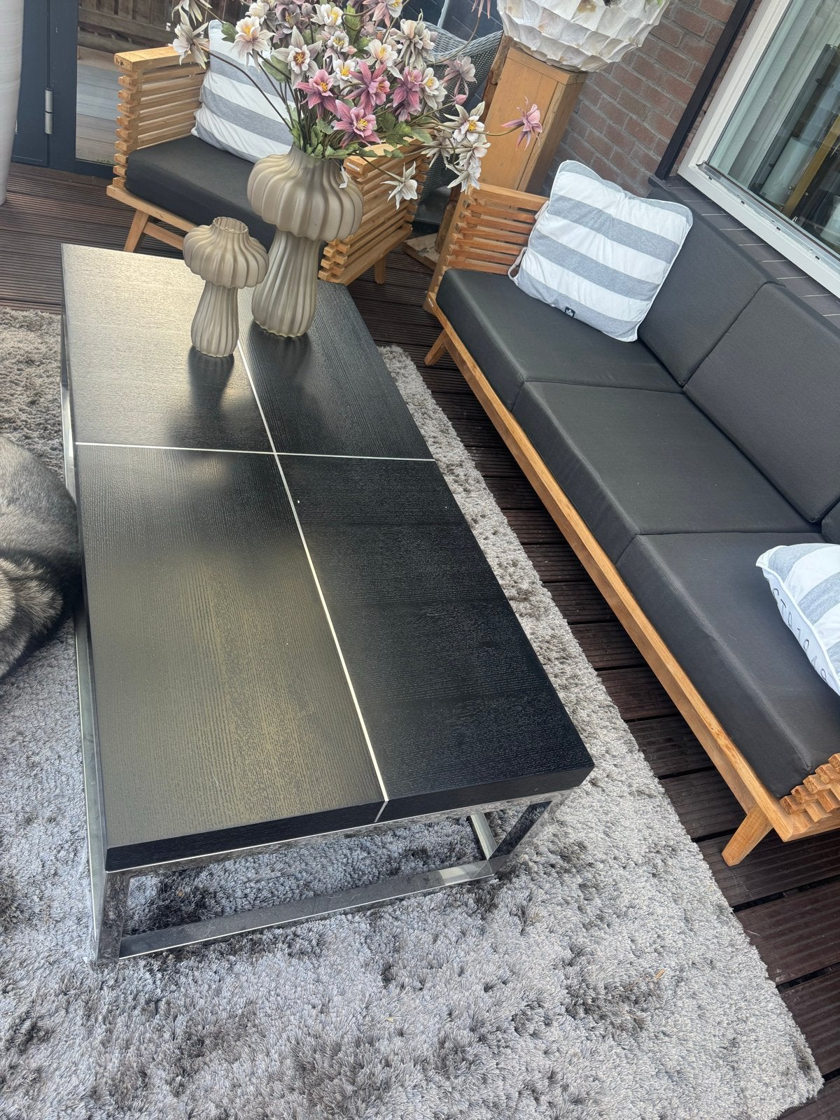 Eichholtz salontafel - Zo goed als nieuw, Huis en Inrichting, Ophalen, 100 tot 150 cm, 50 tot 100 cm, Zo goed als nieuw