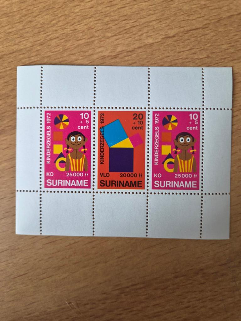 Suriname, Postzegels en Munten, Postzegels | Suriname, Ophalen of Verzenden