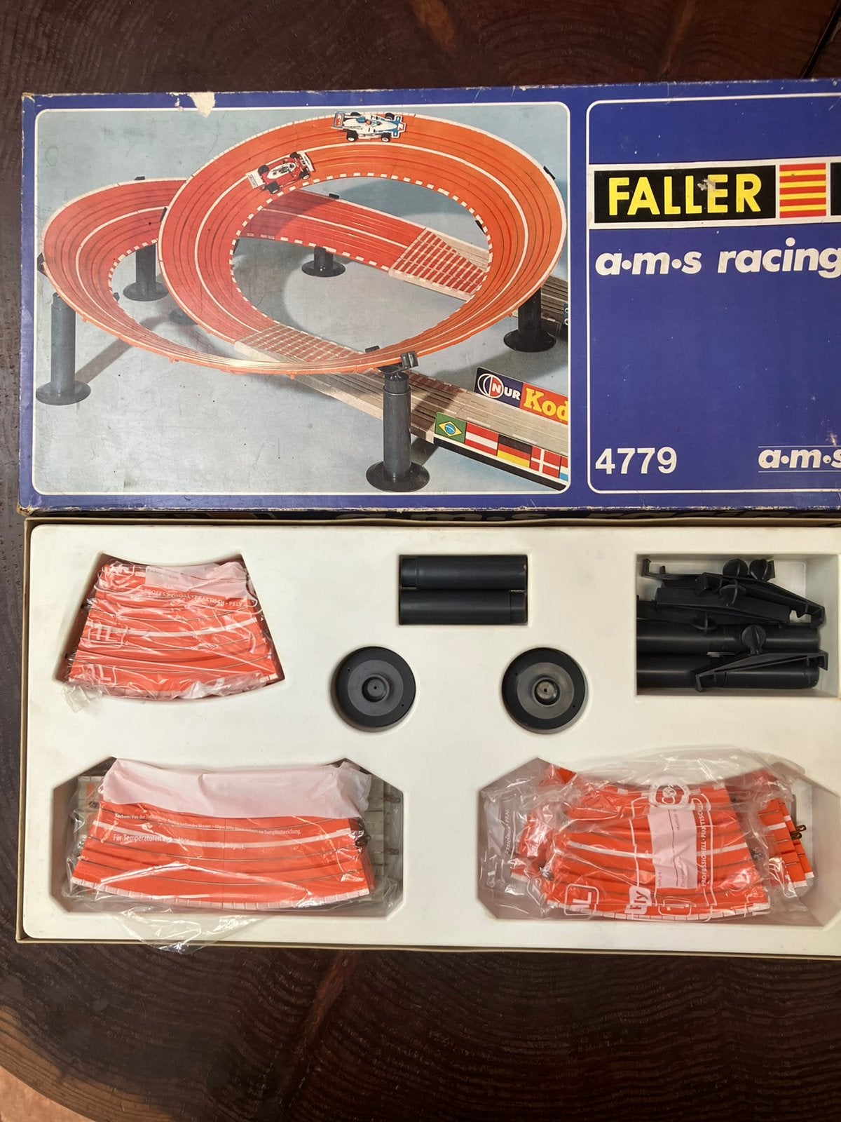 Faller AMS racing 4779 compleet en in heel mooie staat, Ophalen of Verzenden, Zo goed als nieuw, Elektrisch, Overige merken