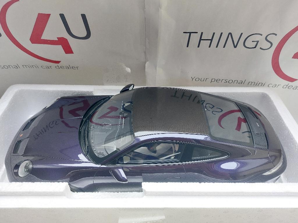 GT Spirit 1:12 Porsche 911 (992) GT3 Touring violet metallic, Hobby en Vrije tijd, Modelauto's | 1:5 tot 1:12, Ophalen of Verzenden