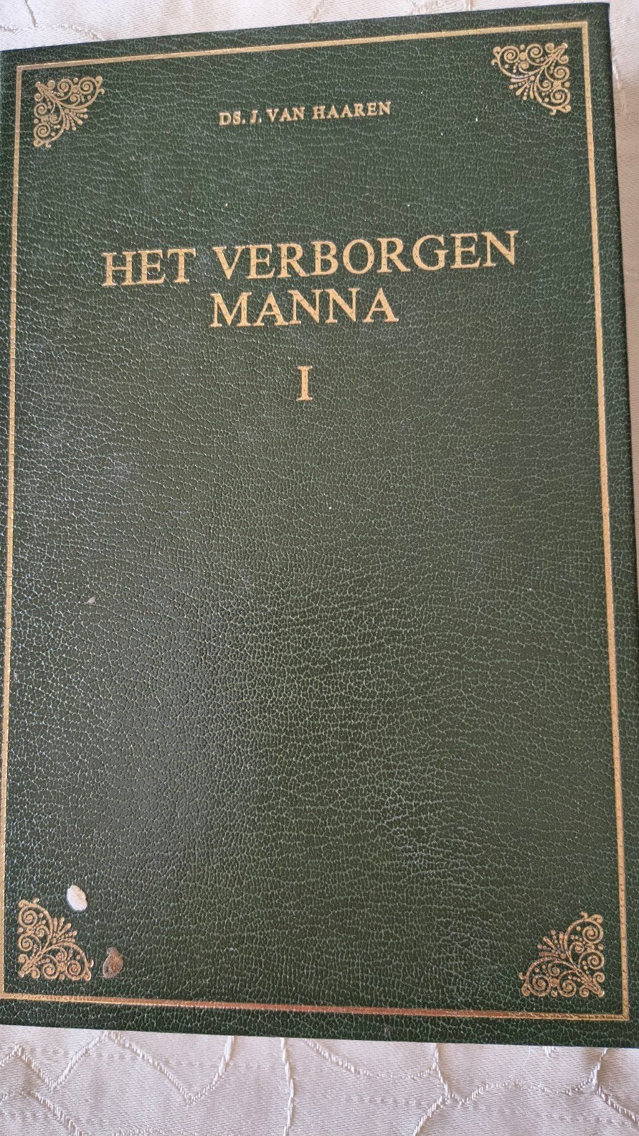 Het verborgen Manna. Ds J van Haaren, Ophalen of Verzenden, Zo goed als nieuw, Ds J van Haaren, Christendom | Protestants