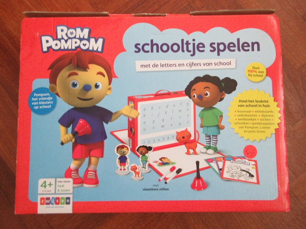 Schooltje spelen RomPompom, Ophalen of Verzenden, Gebruikt, Puzzelen