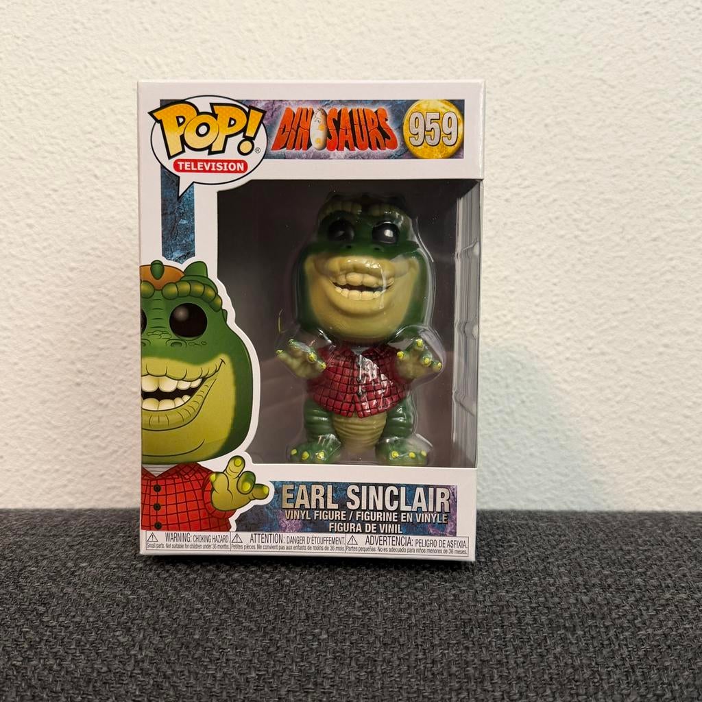 VAULTED Earl Sinclair Dinosaurs Funko Pop funkos pops figuur, Verzamelen, Poppetjes en Figuurtjes, Ophalen of Verzenden, Zo goed als nieuw
