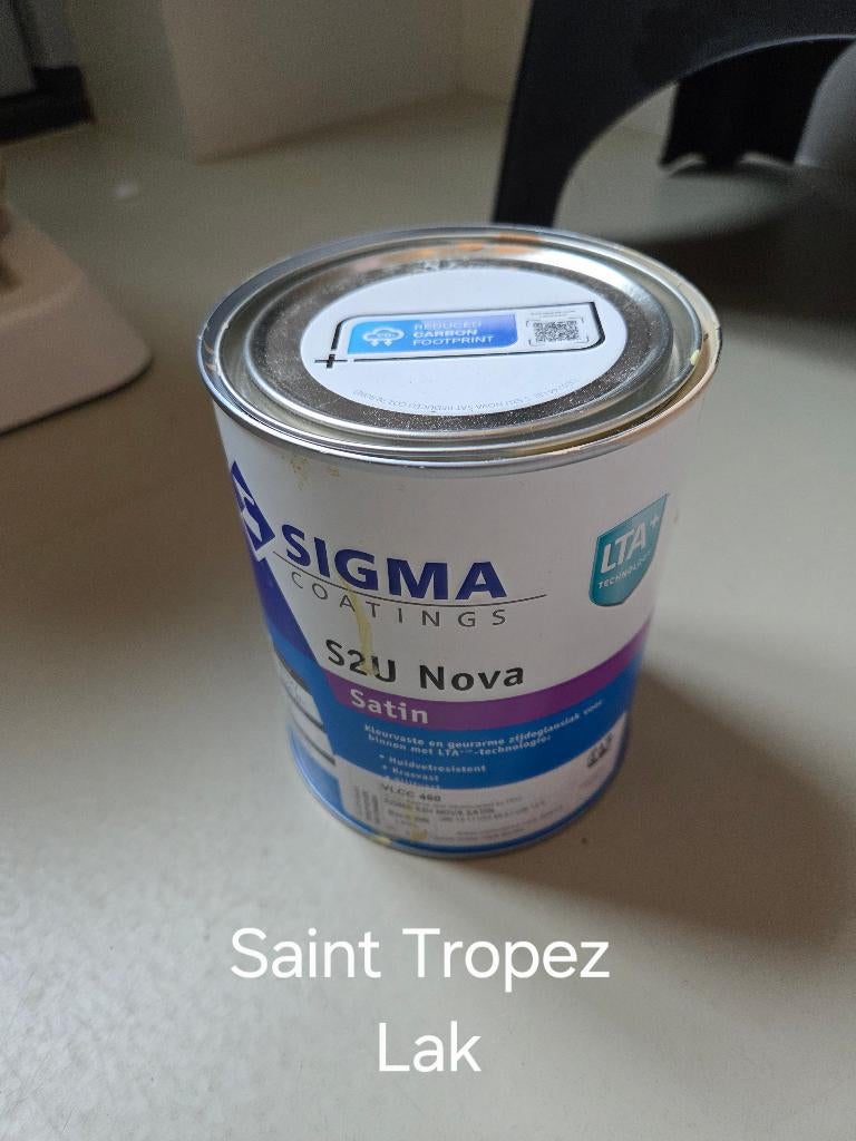 Vestingh Lab Paint Saint Tropez lak en tex, Wit, Ophalen of Verzenden, Zo goed als nieuw, Lak