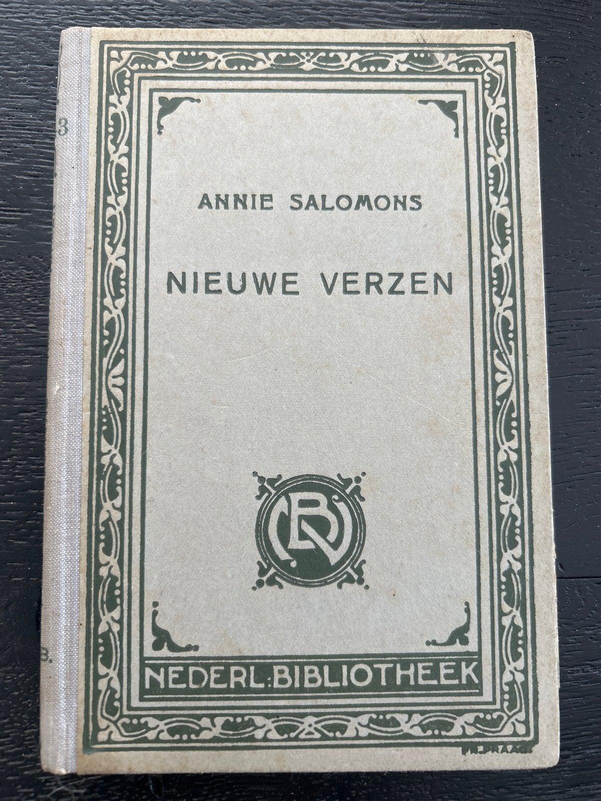 Annie Salomons - Nieuwe Verzen (1917), Boeken, Ophalen of Verzenden, Gelezen, Eén auteur