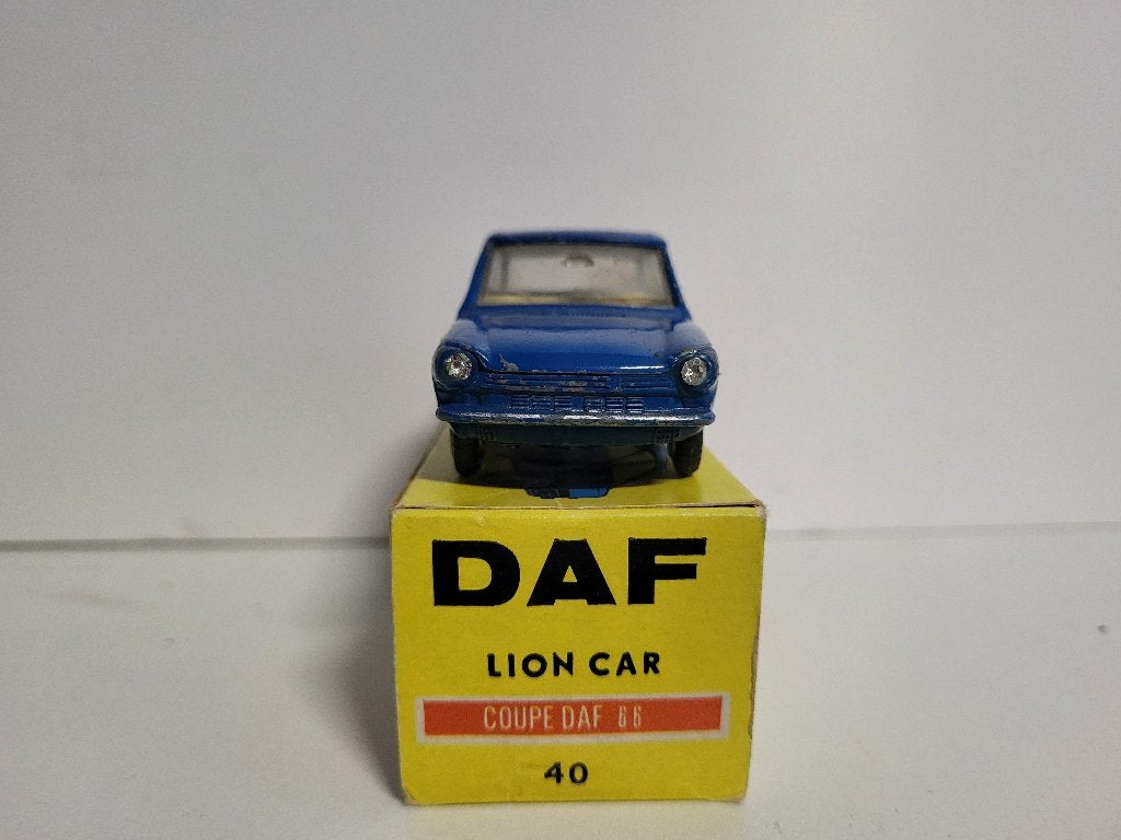 Lion Car   DAF 55 coupe, Verzenden, Gebruikt, Auto, Lion Toys