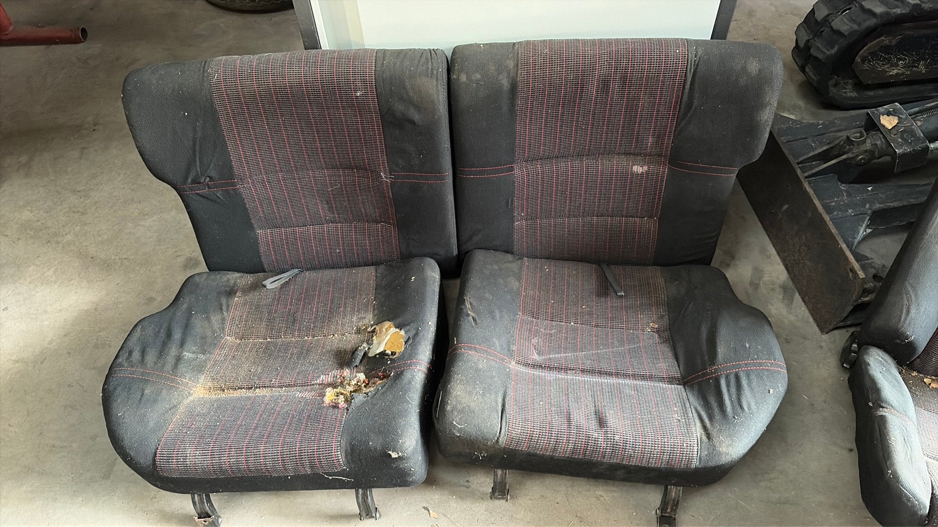 Peugeot 205 gti fase 1 stoelen, Ophalen, Gebruikt