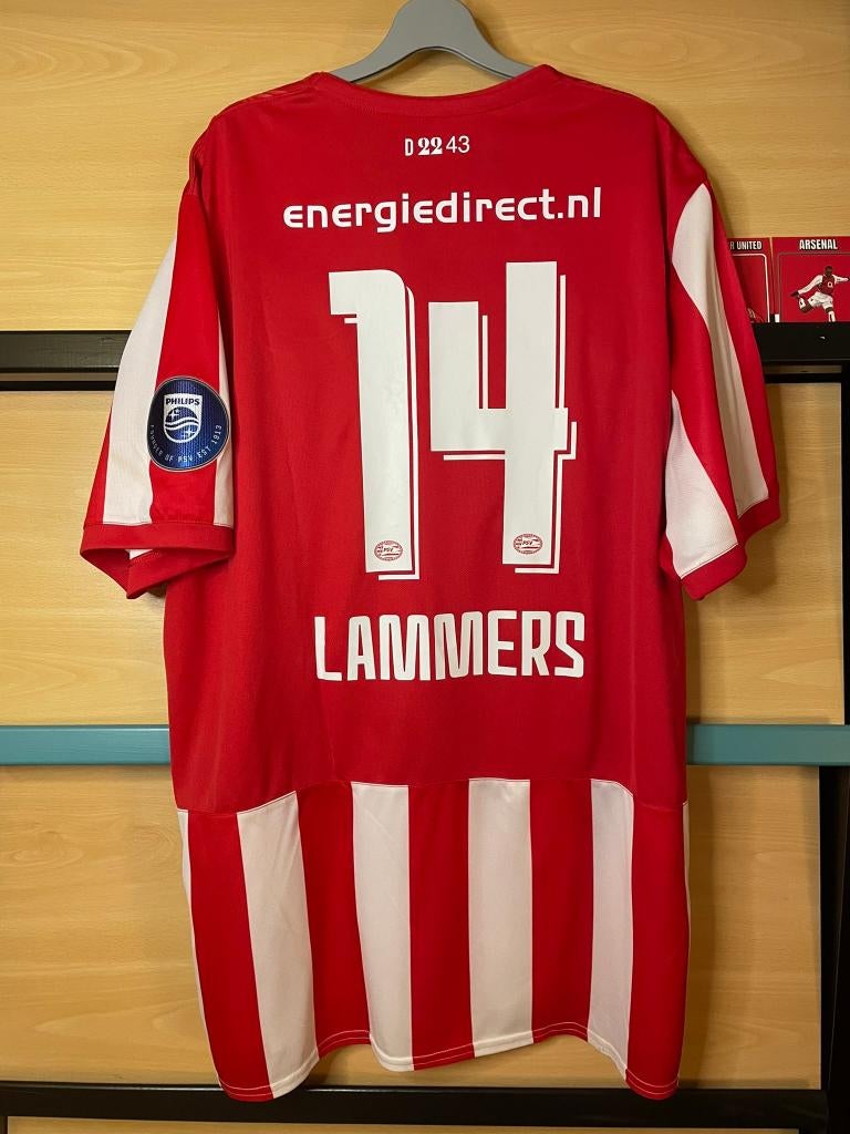 Lammers #14 PSV Umbro Voetbalshirt Maat XXL 19/20 Home, Maat 56/58 (XL), Ophalen of Verzenden, Zo goed als nieuw, Voetbal