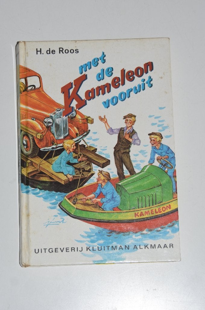 Met de Kameleon vooruit - H. de Roos kinderboek, Boeken, Kinderboeken | Jeugd | onder 10 jaar, Verzenden, Gelezen, H de Roos, Fictie algemeen