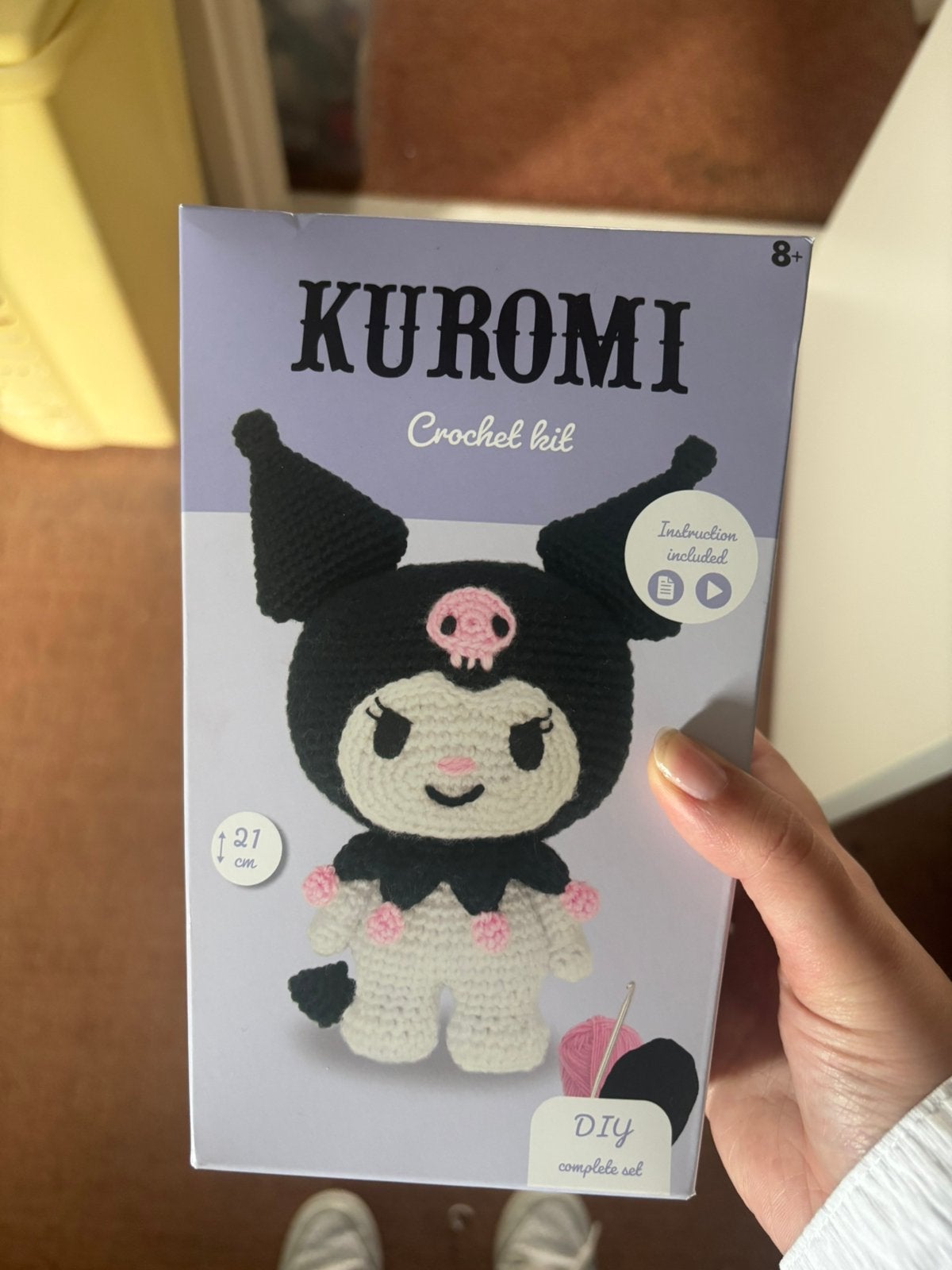 Kuromi Haakpakket DIY - Nieuw in doos, Ophalen, Nieuw, Haken, Overige typen