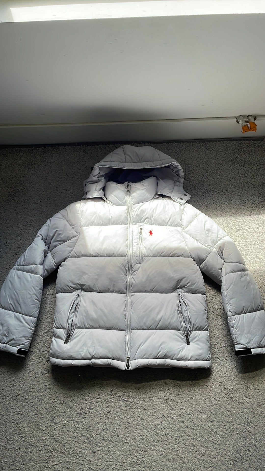 Ralph lauren puffer, Ophalen of Verzenden, Zo goed als nieuw, Maat 46 (S) of kleiner, Wit