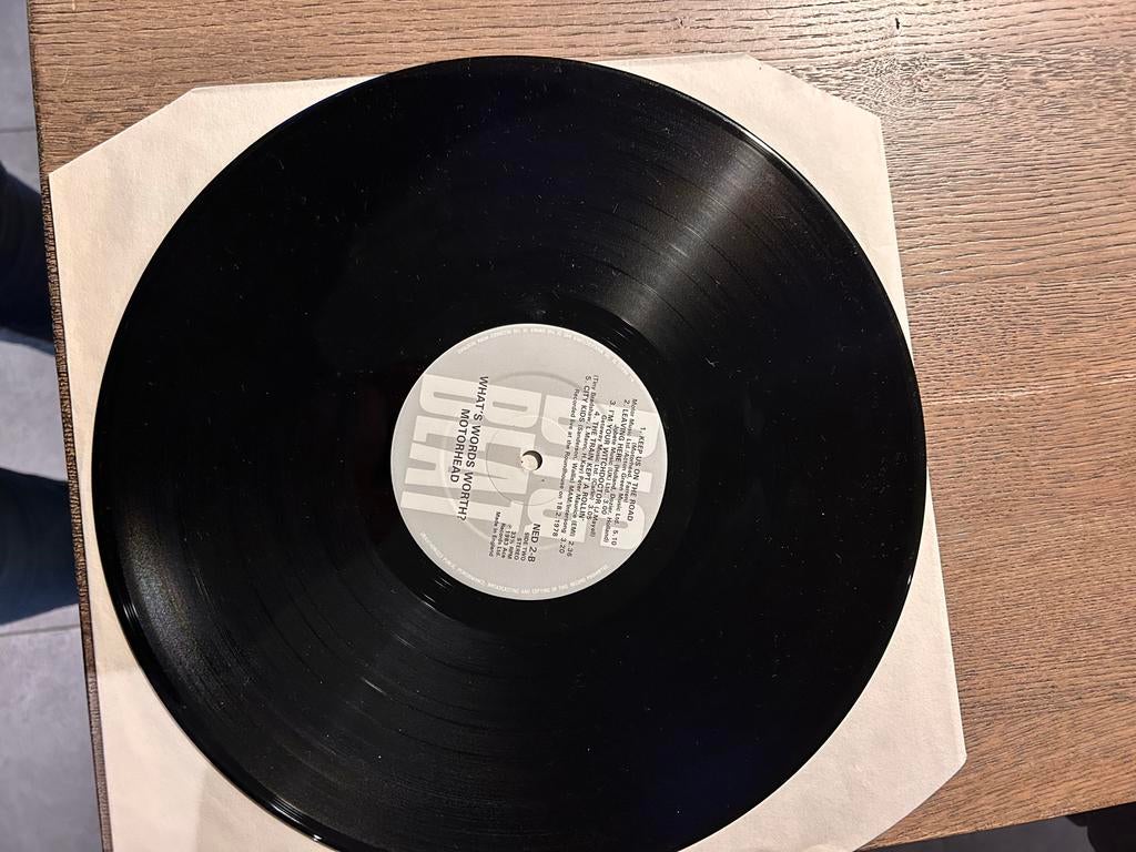 Motörhead - What's Words Worth? (Live 1978) LP Vinyl, Ophalen of Verzenden, Gebruikt