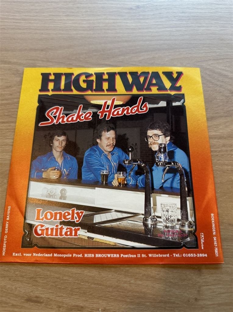 Highway - Shake Hands, Ophalen of Verzenden, Zo goed als nieuw, Nederlandstalig