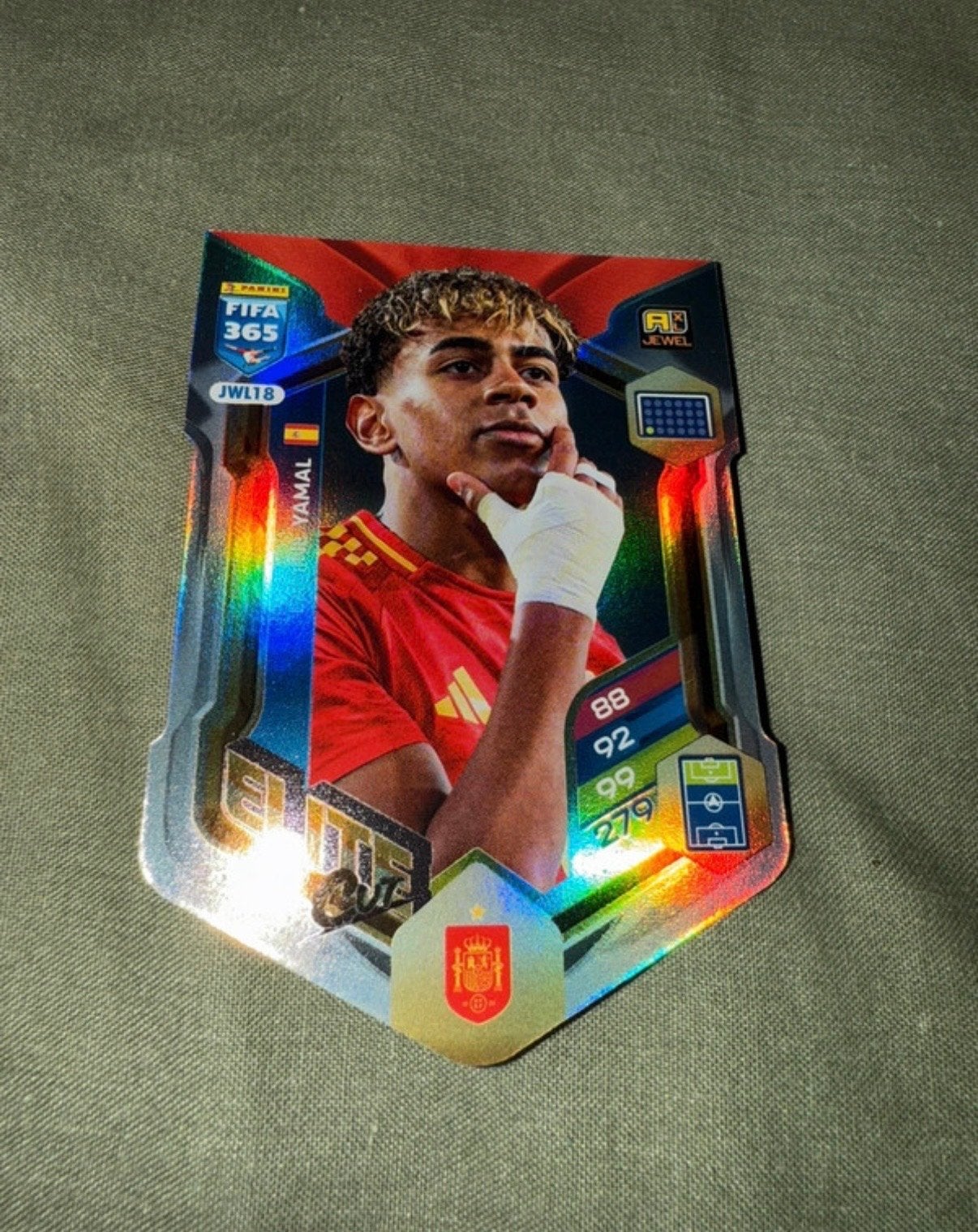 Panini FIFA 365 Adrenalyn XL 2026 JWL18 Lamine Yamal Spanje, Ophalen of Verzenden, Nieuw, Buitenlandse clubs, Spelerskaart