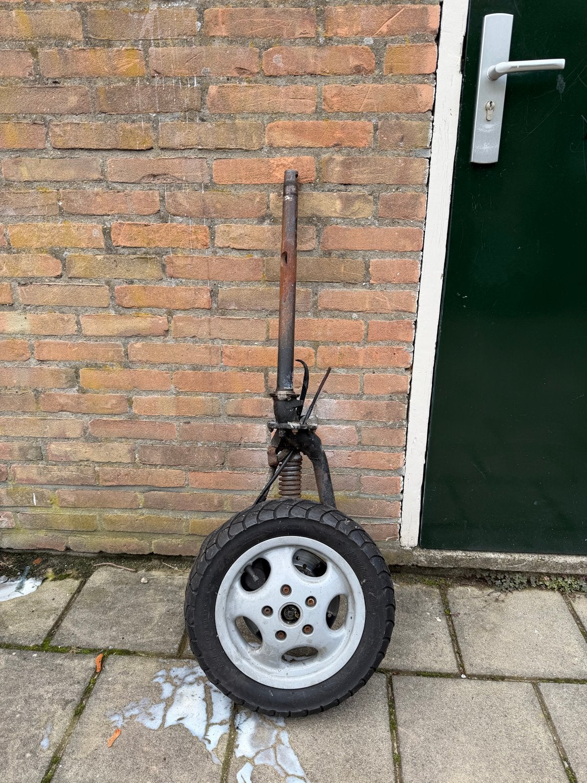 Vespa ET2 Voorvork met H2O zip sp Band - Ideaal voor ombouw, Ophalen, Gebruikt, Overige typen, Vespa
