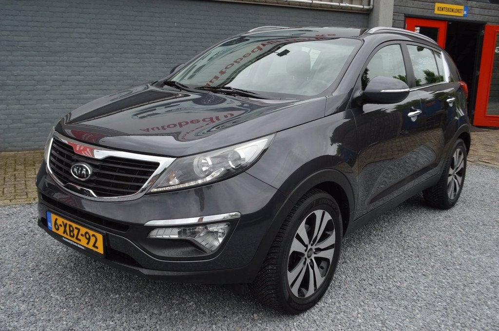 Kia Sportage 2.0 X-ecutive Automaat Airco Navi 4X4 Trekhaak, Auto's, Kia, Stof, Gebruikt, 4 cilinders, 163 pk