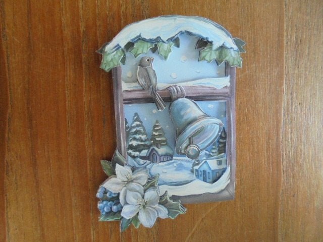 3d plaatje kerst 18, Ophalen of Verzenden, Nieuw, Kerst, Knipvel