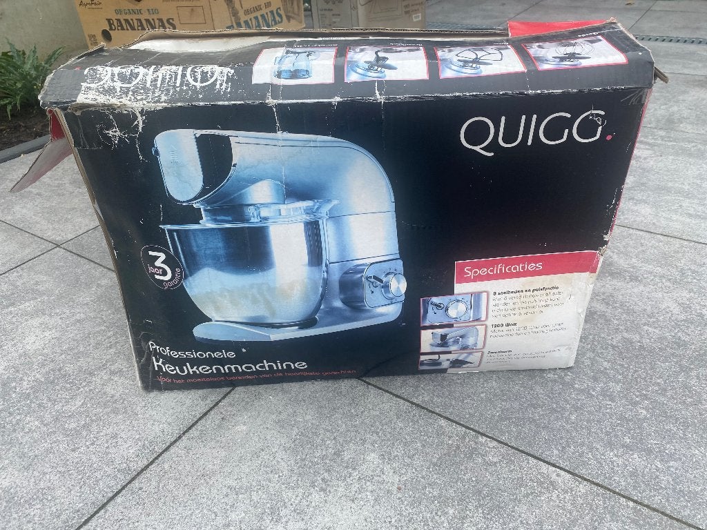 Nieuw Keukenmixer, machine: kneden, mixen, garde, Ophalen, Nieuw