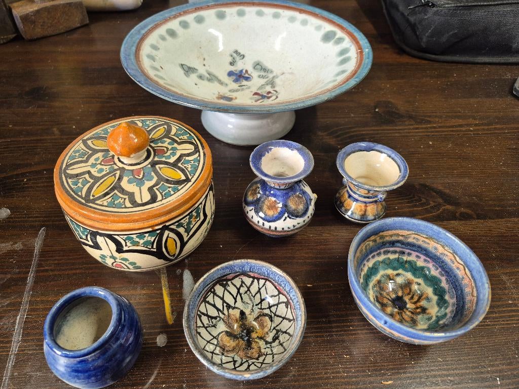 Diverse Dok potjes/kommetjes, Ophalen, Gebruikt, Overige materialen, Overige typen