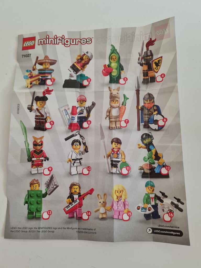 Lego 71027 Minifigures Serie 20, Lego, Nieuw, Ophalen of Verzenden, Minifiguren serie
