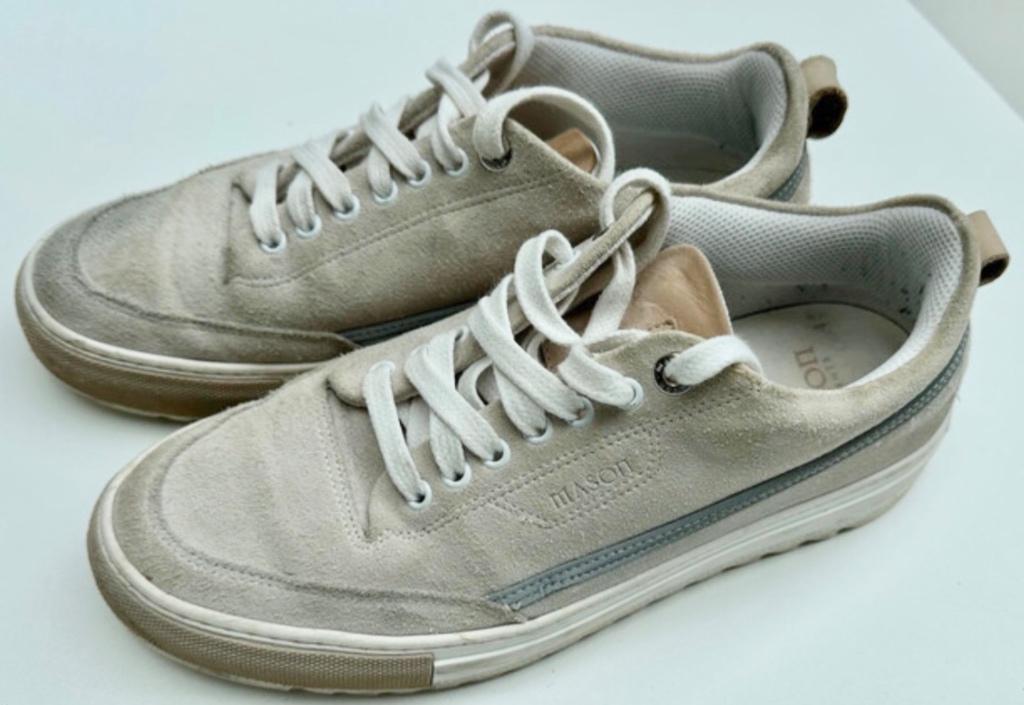 Mason Garments sneakers maat 44 crème, Kleding | Heren, Schoenen, Zo goed als nieuw, Sneakers of Gympen, Overige kleuren, Verzenden