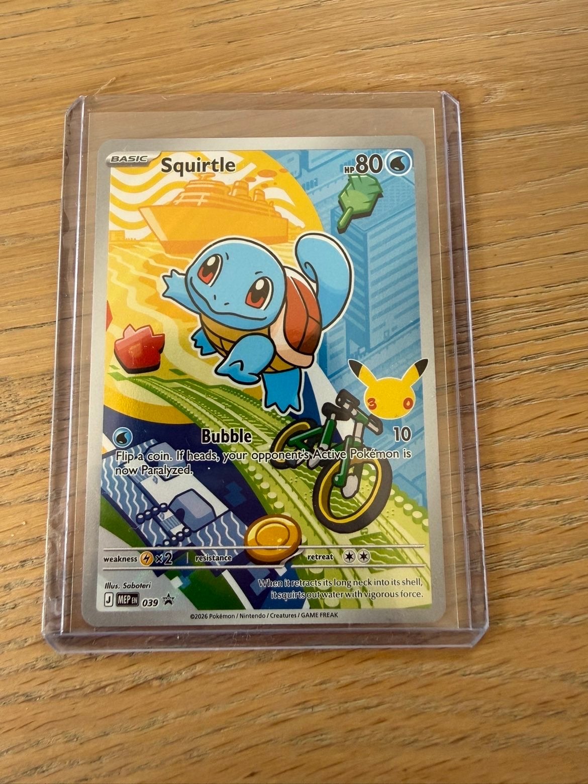 Pokémon Kaarten: Squirtle en Charmander (MEP 039 & 038), Ophalen of Verzenden, Zo goed als nieuw, Meerdere kaarten