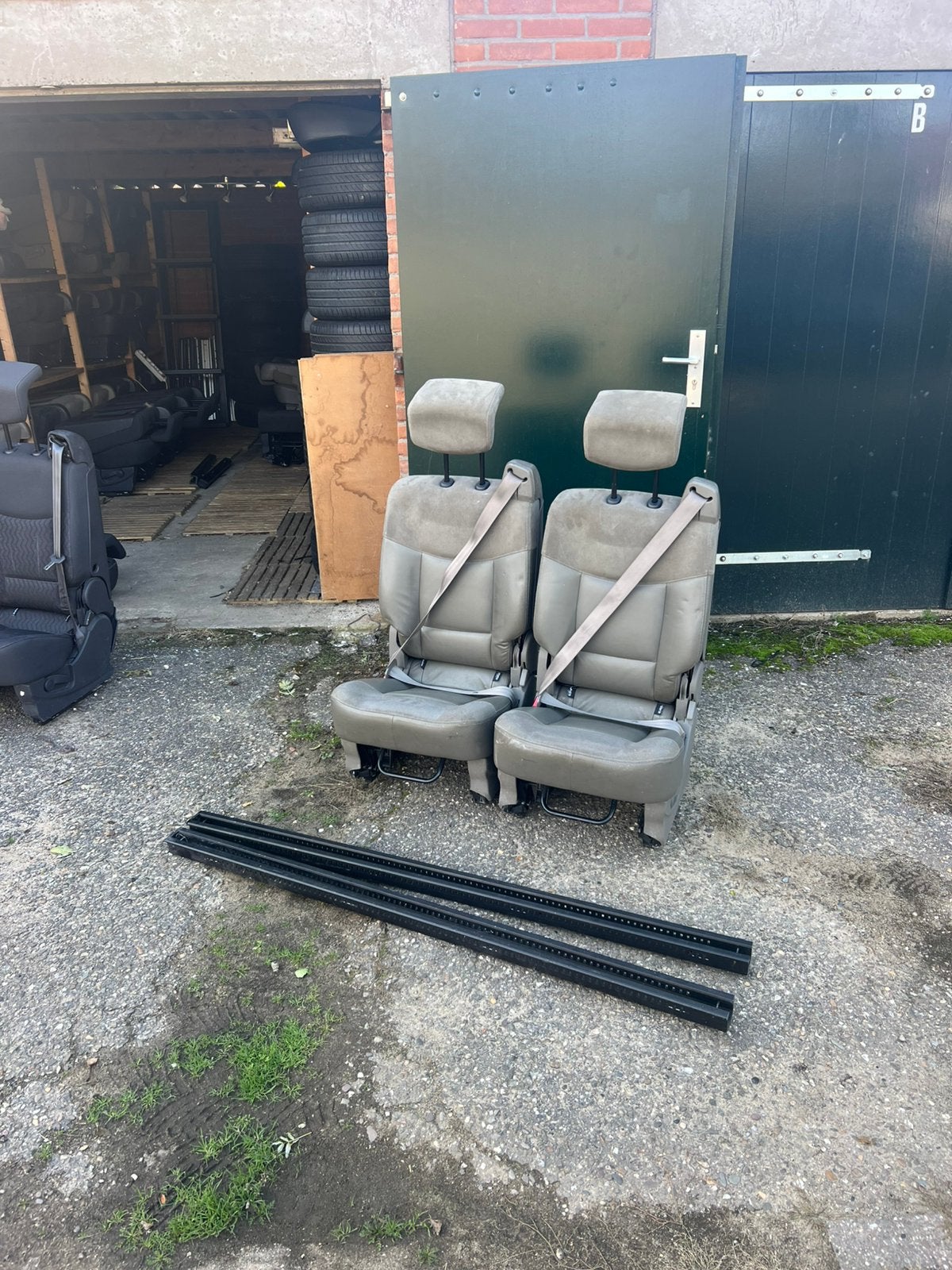 2 extra zitplaatsen bus camper oldtimer zelfbouw 3p gordel, Auto-onderdelen, Ophalen, Gebruikt