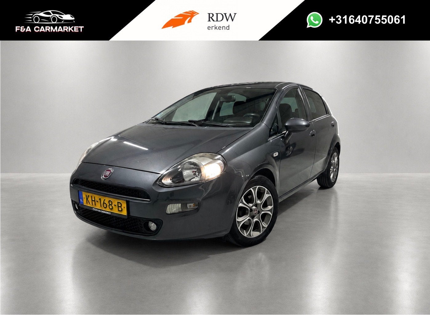 Fiat Punto 0.9 Twinair 2016 | Nw. distributieketting | NAP, Auto's, Voorwielaandrijving, Metallic lak, 49 €/maand, Origineel Nederlands