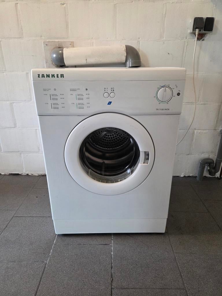 Zanker wasmachine, Ophalen of Verzenden, Zo goed als nieuw, 1200 tot 1600 toeren, 85 tot 90 cm