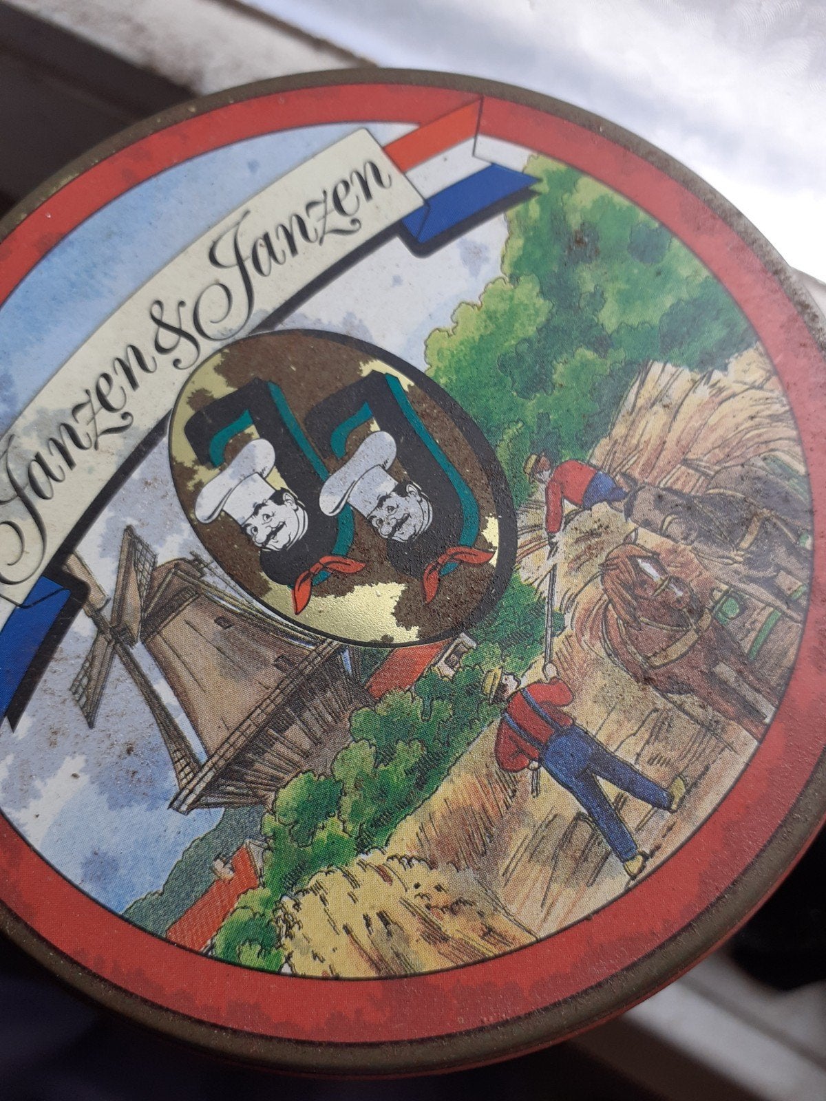 Blik verzameling  Janzen en Janzen, Ophalen