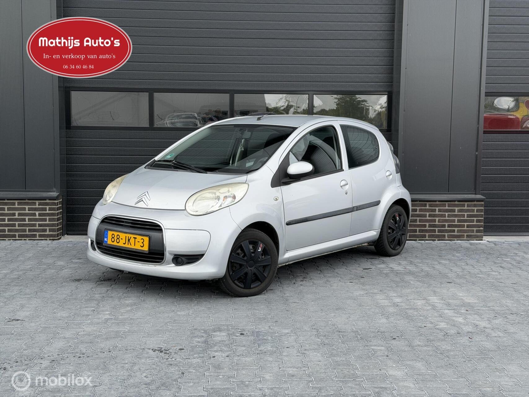 Citroen C1 1.0-12V Ambiance Airco 5 deurs! Nieuwe APK!, Voorwielaandrijving, 4 stoelen, C1, 68 pk