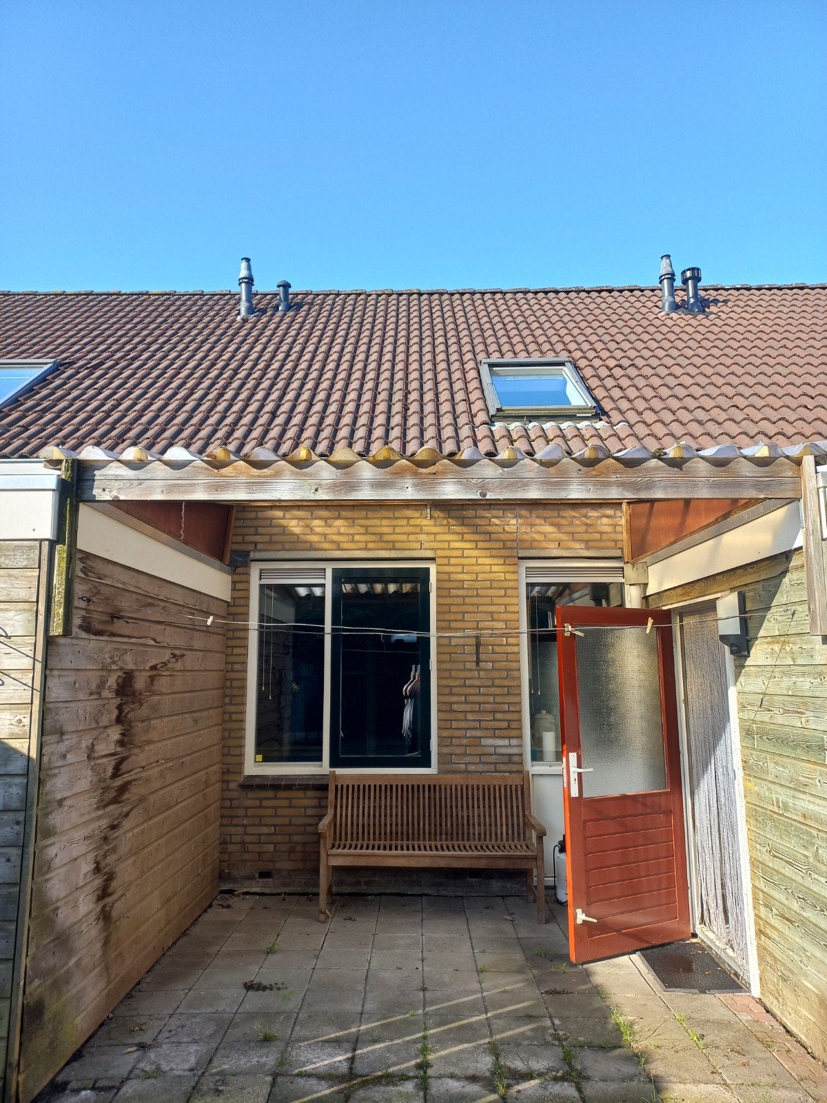 Gebruikte veranda met transparant dak, Tuin en Terras, Overkappingen, Ophalen, Gebruikt, Veranda