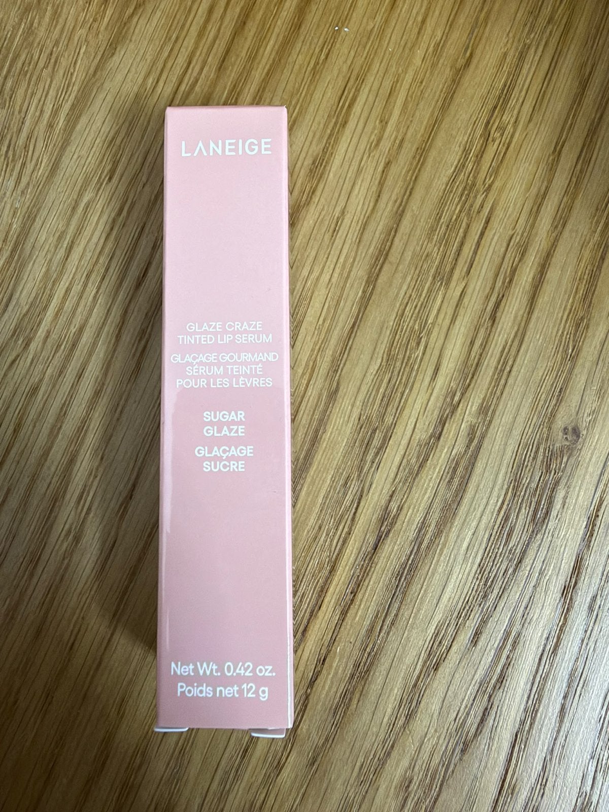 LANEIGE Glaze Craze Tinted Lip Serum - Sugar Glaze, Ophalen of Verzenden, Nieuw