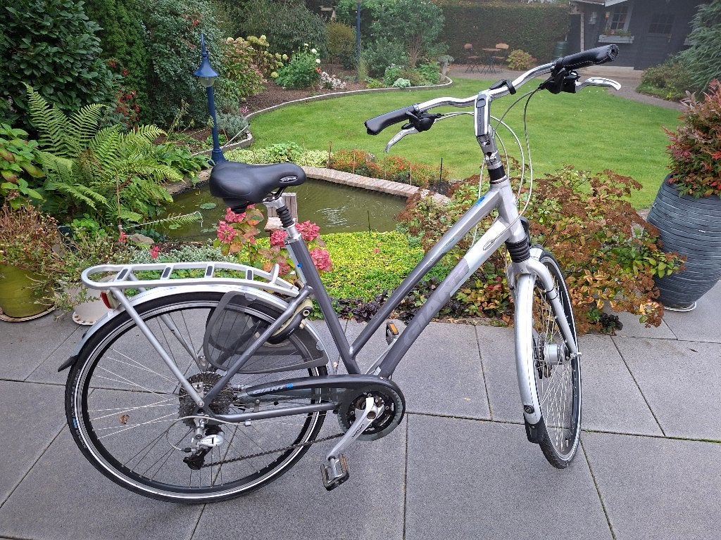 fiets, Fietsen en Brommers, Gebruikt, Versnellingen, 56 cm of meer, Schijfrem