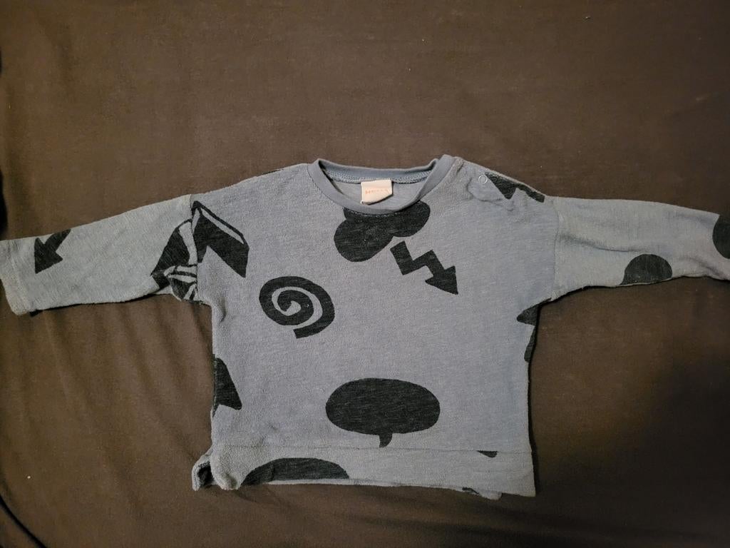 Sweater badstof, Ophalen of Verzenden, Zo goed als nieuw, Jongetje of Meisje, Truitje of Vestje