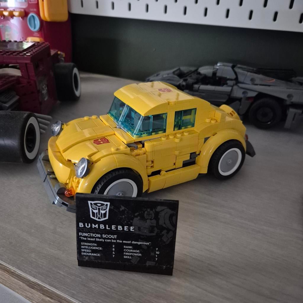 LEGO Transformers Bumblebee Volkswagen Kever, Ophalen of Verzenden, Zo goed als nieuw