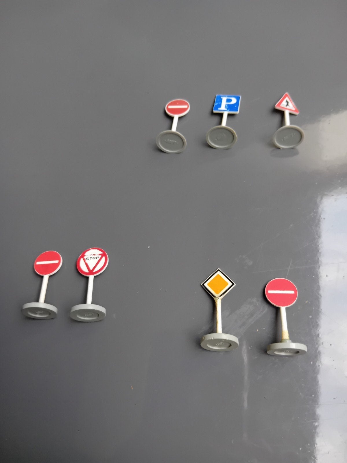 lego verkeersborden jaren 50, Ophalen of Verzenden, Gebruikt