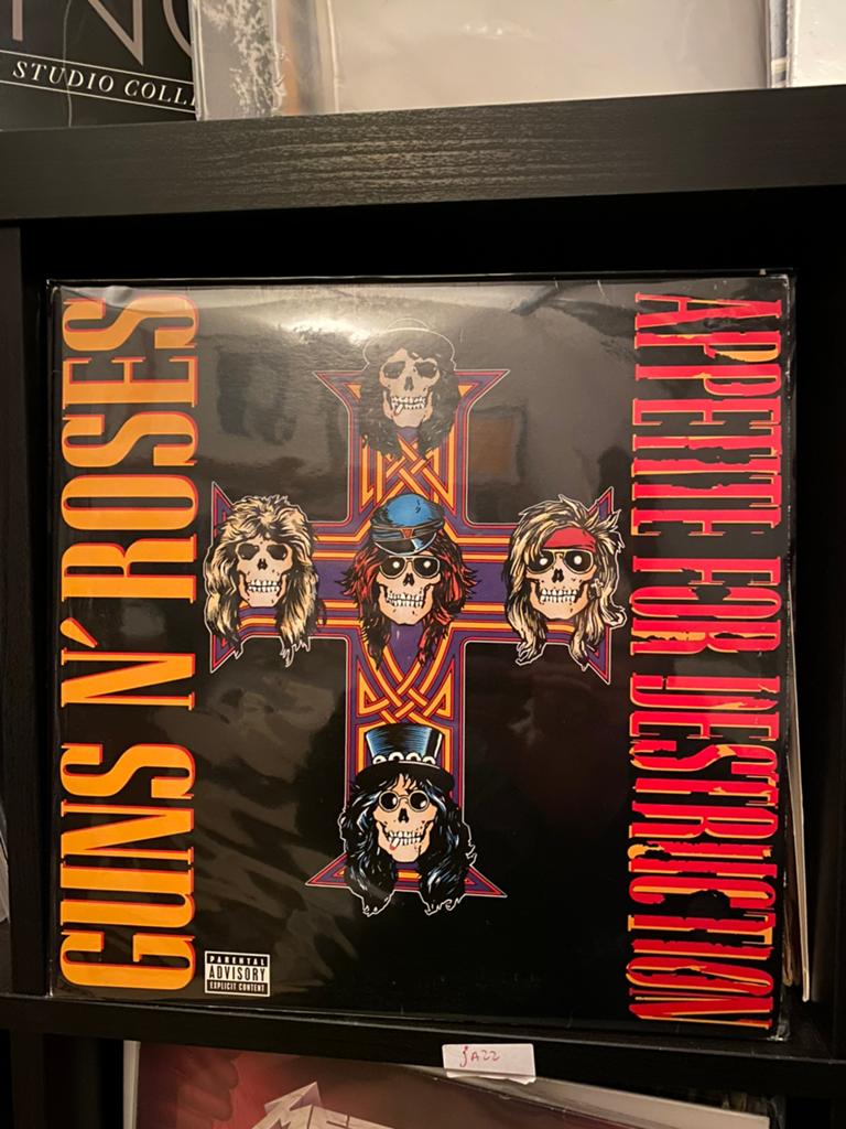 Guns n roses appetite for destruction 1e persingen, Cd's en Dvd's, Vinyl | Rock, Ophalen, 12 inch, Poprock