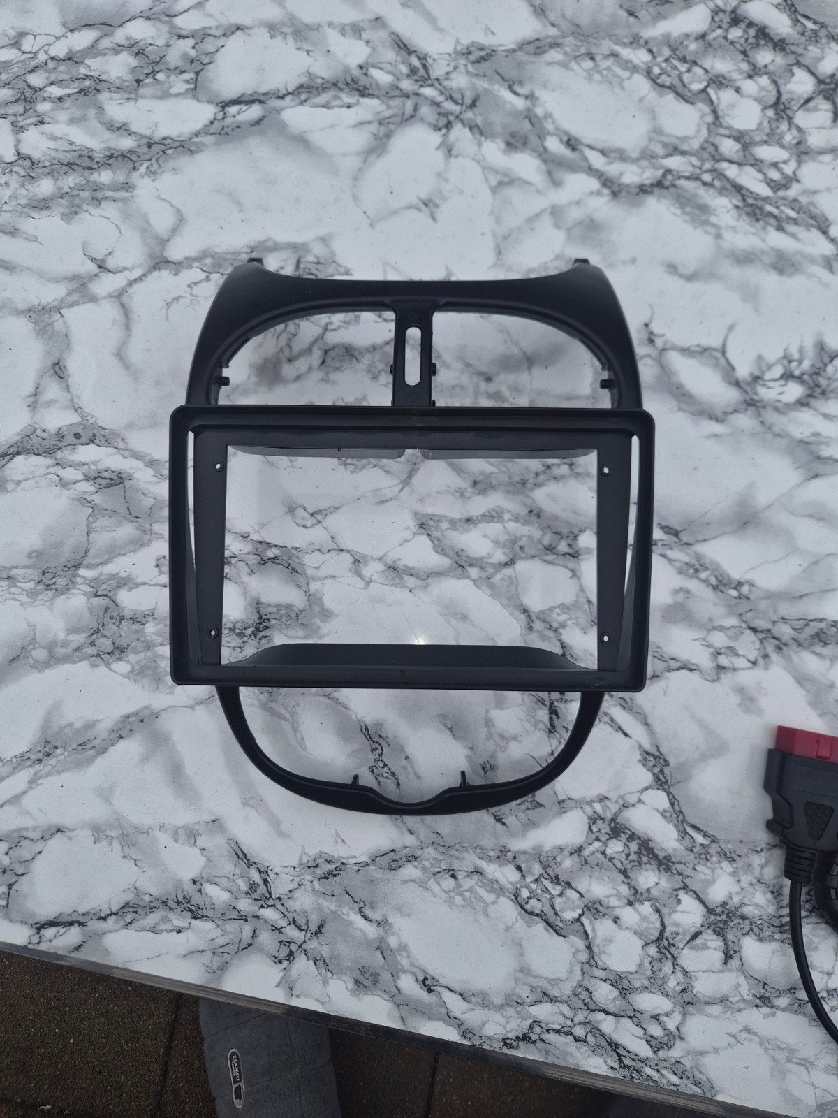 Inbouwframe Android scherm Peugeot 206 / 206 SW, Auto-onderdelen, Ophalen of Verzenden