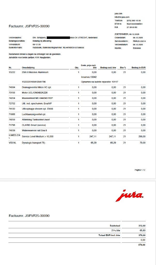 Foto 7 van jura koffiemachines