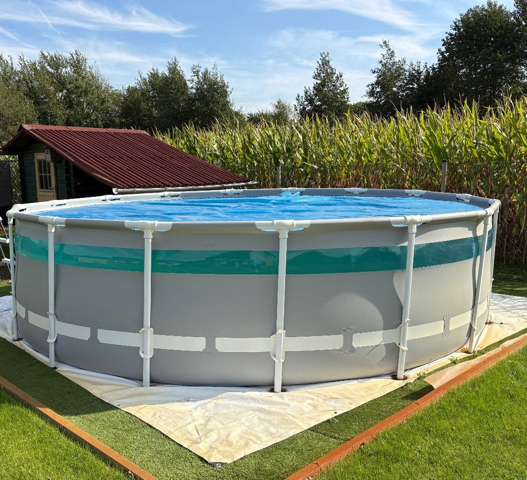 Intex zwembad 4,88m doorsnee, Gebruikt, Rond, 300 cm of meer, Ophalen