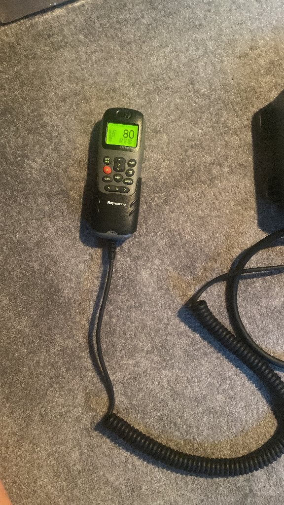 Raymarine ray 240e marifoon vhf handsets 2 stuks, Ophalen of Verzenden, Communicatie