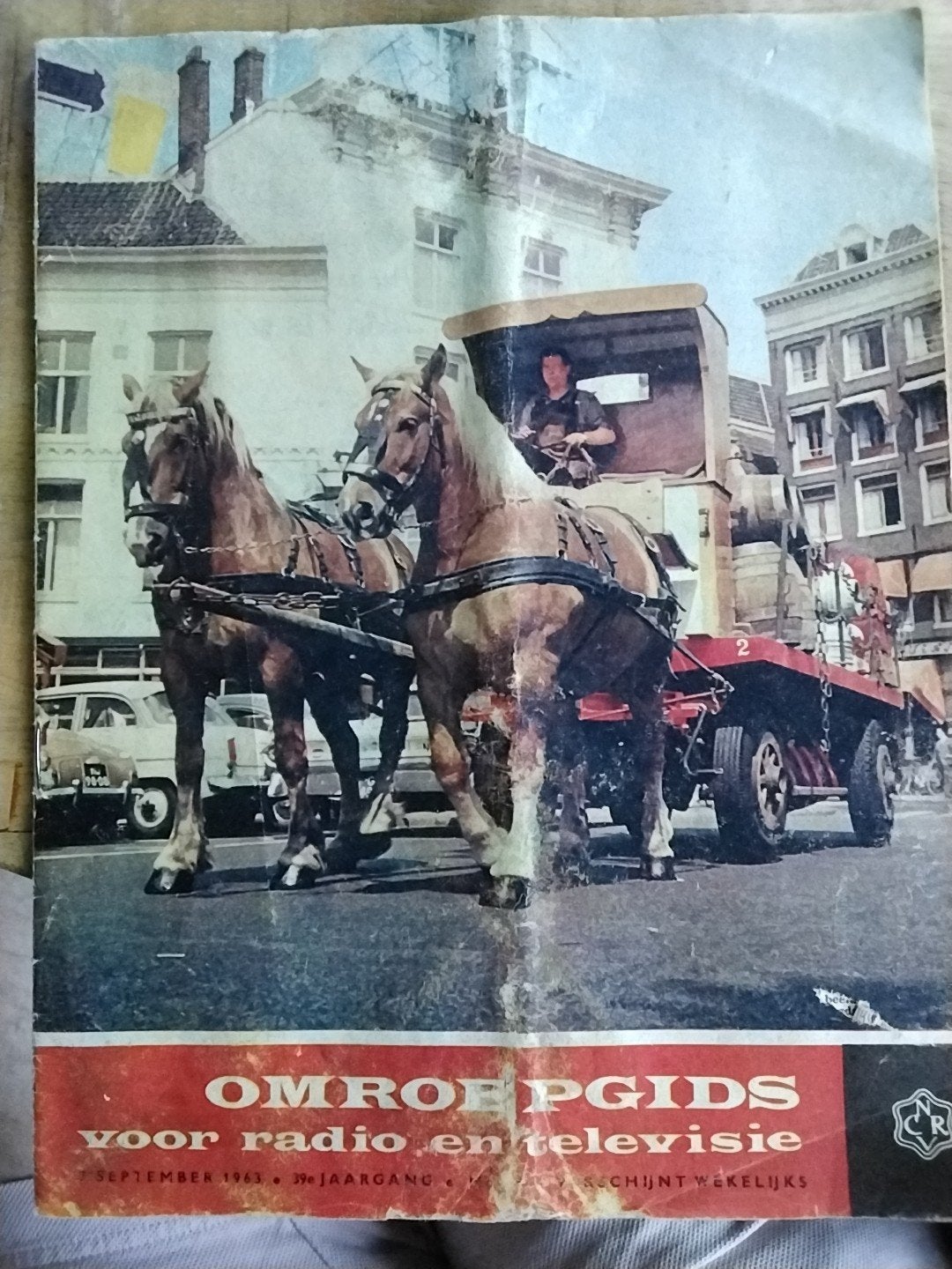 Omroepgids voor radio en televisie - September 1963, Ophalen of Verzenden, Gelezen, Overige typen