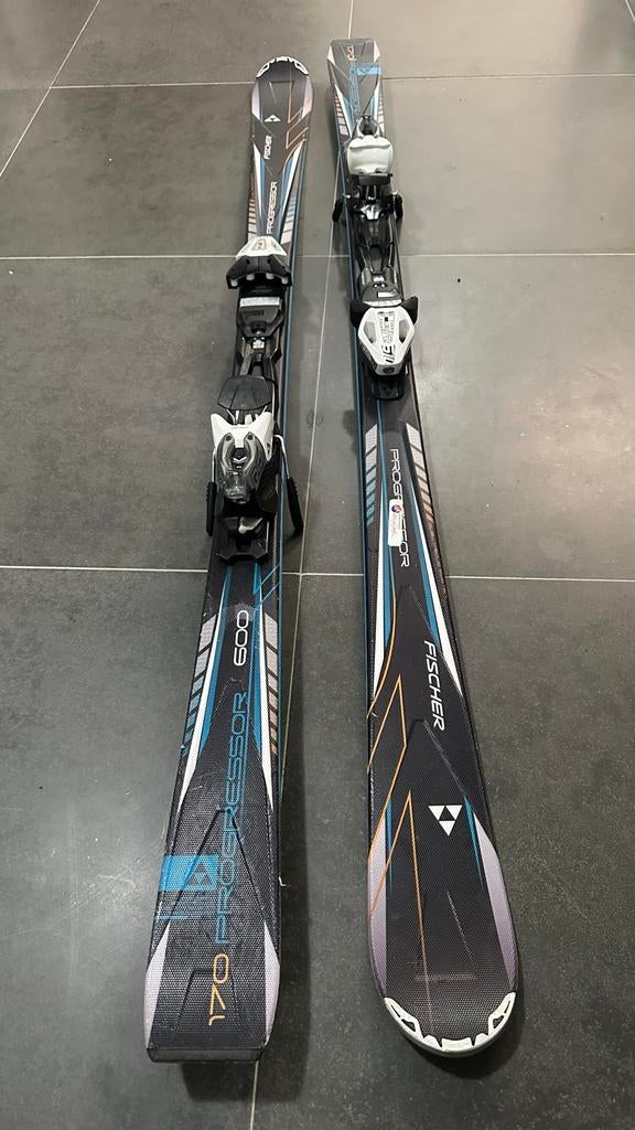 Fischer Progressor 600 Ski's 170 cm met bindingen, 160 tot 180 cm, Ophalen of Verzenden, Carve, Skiën